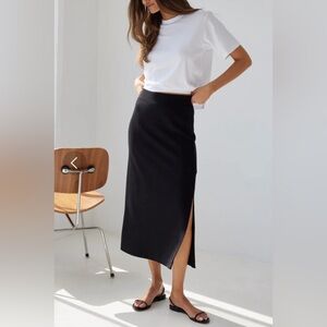 AYR The High Hopes Skirt in Black